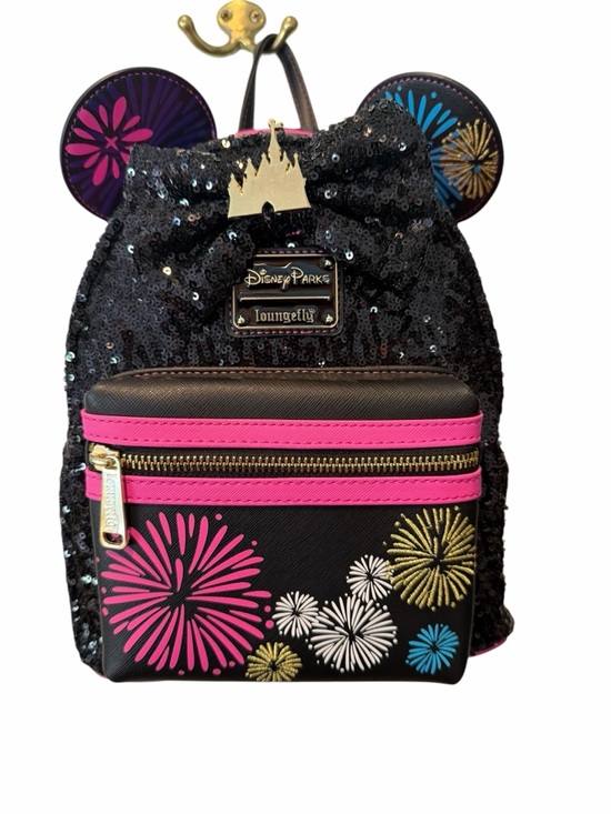 Loungefly Handbags - Disney Parks Loungefly Minnie Main Attraction Fireworks Backpack LE 7/12 NWT